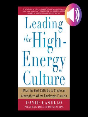 cover image of Leading the High Energy Culture